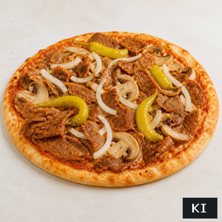 Kebap Pizza klein
