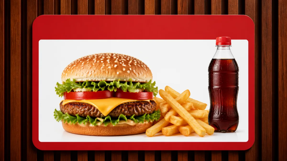 BURGER MENÜ